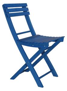 Sedia pieghevole in frassino BASIC 43x44xh78 cm -peso 3,6 kg frassino naturale. set da 2 pezzi BLU