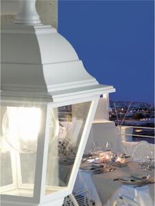 Applique in pressofusione di alluminio NANO Diffusori in vetro trasparente. 20x15x h 33 cm Altezza max lampada: 155mm. Alimentazione 230 V ~ 50 Hz bianco