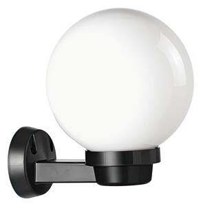 Applique in termoplastico Sfera bianca trasparente' in PMMA � 20cm. Dimensione 20x25x h 26 cm Alimentazione 230 V ~ 50 Hz bianca