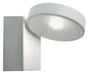 Applique A LED in pressofusione di alluminio. DOT Diffusori in vetro trasparente Dimensione �10,8x 14,1 cm proiettore orientabile colore bianco