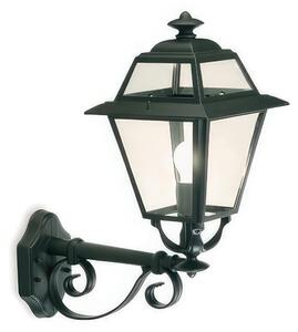 Applique in pressofusione di alluminio. ELEGANCE Diffusori in vetro trasparente Dimensione 47x25,5x h 57 cm Altezza max lampada: 210mm. Alimentazione 230 V ~ 50 Hz Grafite