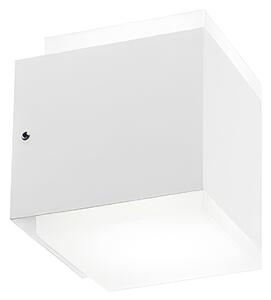 Applique in alluminio pressofuso TANGO APPLIQUE DOPPIA Dimensioni 10,7x90xh11 cm Diffusori in acrilico satinato 7W 7W LED 4000K colore BIANCO