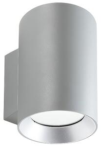 Lampada da parete in alluminio pressofuso SHOW APPLIQUE MONO Dimensioni �14,6x16,8x h22,6 cm 20W LED 3000K colore ALLUMINIO