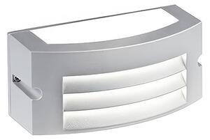Applique in alluminio pressofuso KOBE APPLIQUE Dimensioni 22x10xh 10 cm ALETTE 10W LED 3000K colore ALLUMINIO