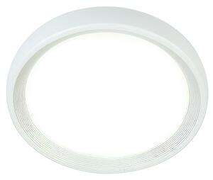 Plafoniera in termoplastico LOFT PLAFONIERA TONDA 18WLED 4000K Dimensioni � 31xh6,8 cm Diffusore in termoplastico opalino colore BIANCO