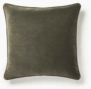Cuscino grande in velluto Vetsak, 60 x 60 cm