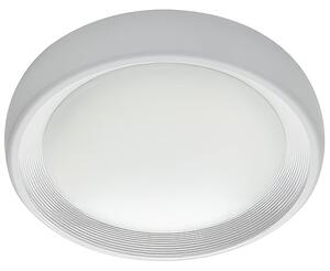 Plafoniera in termoplastico LOFT PLAFONIERA TONDA13W LED 4000K Dimensioni �24,5xh6,8 cm Diffusore in termoplastico opalino colore BIANCO
