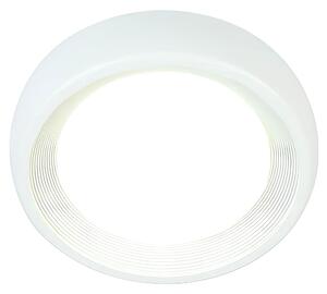 Plafoniera in termoplastico LOFT PLAFONIERA TONDA 8W LED 4000K Dimensioni �19xh6,8 cm Diffusore in termoplastico opalino colore BIANCO