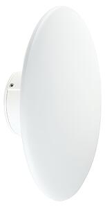 Applique in alluminio pressofuso HEAD APPLIQUE RIFLESSA 18W LED 4000K Dimensioni 7x6,7x h 20 cm Diffusore in termoplastico opalino colore BIANCO