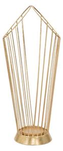 Portaombrelli Rotondo In metallo Dorato GLAM STICK Dimensioni 25,5x18,5xh 60 cm peso 1,9 kg, decori stick colore oro