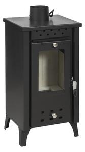 Stufa A Gas Da Esterno A Forma Di Piramide | 13 KW GPL | Dimensioni 73x73x227 Cm | Per Giardino, Terrazza, Bar