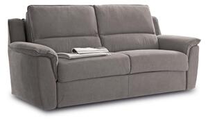 Divano Letto tre Posti ACCIAROLI CON DUE CUSCINI Dimensioni 226x93xh 92 cm Dimensioni Materasso 140x200 cm peso 49 kg rivestimento completamente sfoderabile colore Tortora
