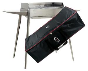 Borsa Custodia in Poliestere per Barbecue a Carbone ETNA Dimensione 80x50x25cm colore nero
