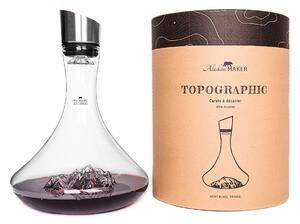 ALASKAN MAKER TOPOGRAPHIC DECANTHER MONTE BIANCO