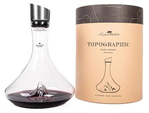 ALASKAN MAKER TOPOGRAPHIC DECANTHER MONTE MATTERHORN