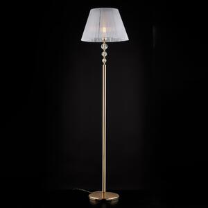 Piantana Ruben H.180 - �45, Cristallo Oro Lucido, Oro e Cristallo