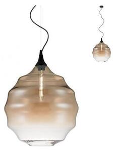 Redo 01-1844 - Lampadario a sospensione con filo SLAG 1xE27/42W/230V diametro 40 cm beige