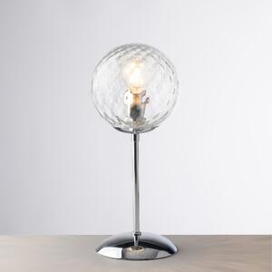 Lumetto Demetra in Ferro Cromo Lucido, H.32 - �13 cm, Colore Cromo Lucido, 1xE14 - 42 Watt Max