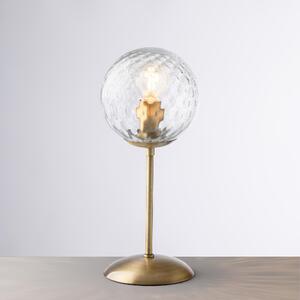 Lumetto Demetra in Ferro Bronzato Spazzolato, H32 - �13 cm, 1xE14 - 42 Watt Max, Colore Bronzato