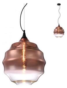 Redo 01-1846 - Lampadario a sospensione con filo SLAG 1xE27/42W/230V diametro 40 cm rame
