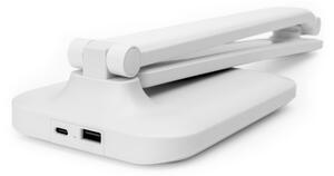 Lampada da tavolo a LED dimmerabile con USB port REMUS LED/5W/230V bianco