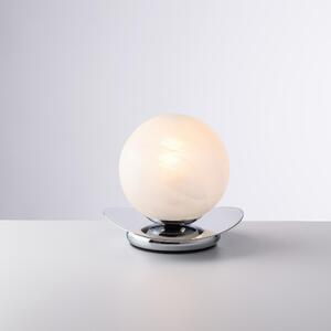 Lumetto Selene in Ferro Cromo Lucido, �16xH16 cm, 1xE14 - 42 Watt Max, Colore Cromo Lucido