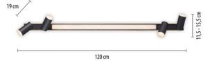 Paul Neuhaus 6121-79 - Luce LED dimmerabile PURE 4xLED/4W/230V + LED/9W + +TC
