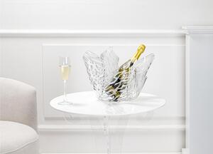 Vaso Forma Iconica in Plexiglass BIG Linea DRAPPEGGI ANIMALIER, Dimensioni 45x45x h 29 cm - 0,5 kg Colore trasparente