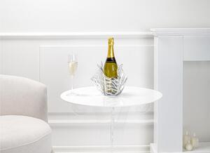 Vaso Forma Iconica in Plexiglass SMALL Linea DRAPPEGGI ANIMALIER, Dimensioni 22x22x h 21 cm - 0,35 kg Colore trasparente