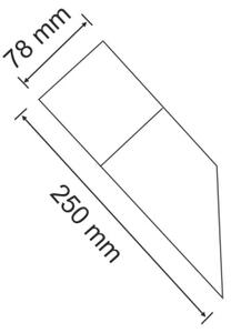 Lampada da esterno NEW YORK 1xE27/40W/230V IP44 antracite