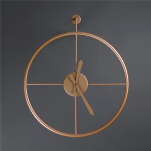 Orologio da parete in Metallo FIRENZE Dimensioni 60 x h 70 cm lancette ORO, senza numeri colore Oro Metallizzato