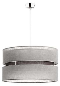 Duolla - Lampadario a sospensione con filo DUO 1xE27/15W/230V diametro 40 cm grigio