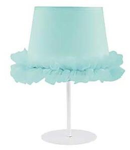 Duolla - Lampada da tavolo per bambini BALLET 1xE14/40W/230V diametro 20 cm blu