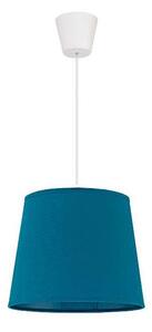 Duolla - Lampadario a sospensione con filo SOLO 1xE27/40W/230V diametro 24 cm blu