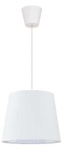 Duolla - Lampadario a sospensione con filo SOLO 1xE27/40W/230V diametro 24 cm bianco