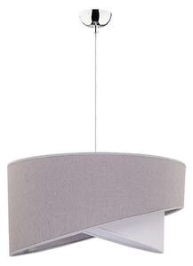 Duolla - Lampadario a sospensione con filo CELLO 1xE27/40W/230V diametro 45 cm grigio