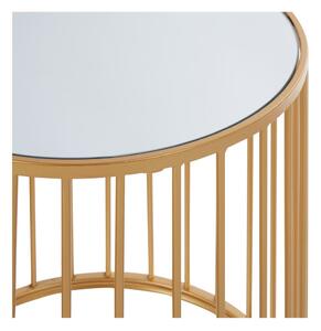 Tavolini da salotto rotondi con piano in vetro in set di 2 pezzi Avantis - Premier Housewares
