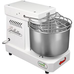 Famag Grilletta IM 5S-230 1 Velocit� - Dimensioni 25,5x45,5xh 34,5 cm Capacit� impasto 5 kg Impastatrice a spirale con testa FISSA inserimento facile impasto