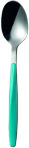 Cucchiaino da caff� My Fusion Set 6 pezzi in acciaio inox 18/10 (AISI 304) manico in ABS Azzurro lavabili in lavastoviglie