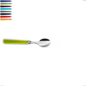 Cucchiaino moka candy eme, Acciaio 18/10 AISI 304 Lucido manicatura acrilico