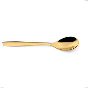 Cucchiaino moka Eleven PVD Gold, Acciaio 18/10 lucido, spessore 2.5 mm, PVD oro