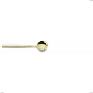 Cucchiaino moka Kyoto Origami Tin Gold, Acciaio inox (Aisi 304) trattamento pvd acciaio lucido, lunghezza 112 mm