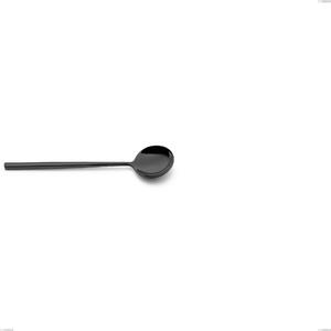 Cucchiaino caff� Kyoto Black, Acciaio inox (Aisi 304) trattamento pvd acciaio lucido, lunghezza 145 mm