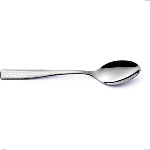 Cucchiaino frutta Infinity Monogran, Acciaio 18/10 (aisi 304) incisione laser, spessore 2.5 mm, lunghezza 190 mm