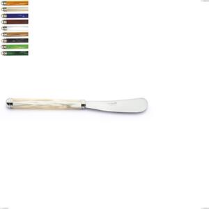 Spalmaburro Linea Perlato, Acciaio inox 18/10 (AISI304) Lunghezza 187 mm manico in ABS doppia ghiera lavabili in lavastoviglie