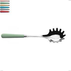 Dosa spaghetti macarons, Acciaio inox 18.10 lunghezza 290 mm manici in acrilico inox lucido