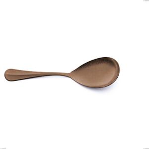 Pala riso Royal Retr� PVD Chocolate, Acciaio 18/10 antico, spessore 2.5 mm, lunghezza 257 mm, pvd chocolate