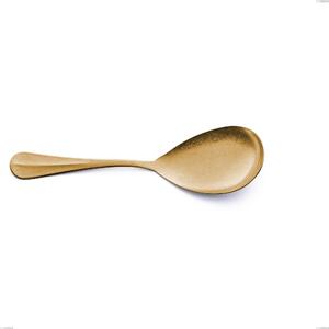 Pala riso Royal Retr� PVD Gold, Acciaio 18/10 antico, spessore 2.5 mm, lunghezza 257 mm, pvd oro