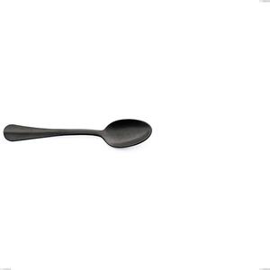 Cucchiaino moka Royal Retr� PVD Black, Acciaio inox 18/10 antico, spessore 2.5 mm, lunghezza 113 mm, pvd black