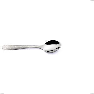 Cucchiaino moka Segno Mediterraneo, Acciaio 18/10 (aisi 304) incisione laser, spessore 1.8 mm, lunghezza 111 mm